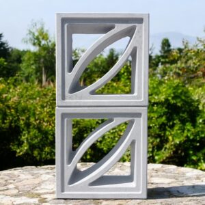 200mmx200mmx60mm 3D petal vent blocks