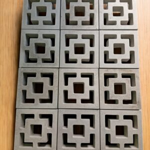3D Square 300mm x 300mm x 70mm Vent Blocks