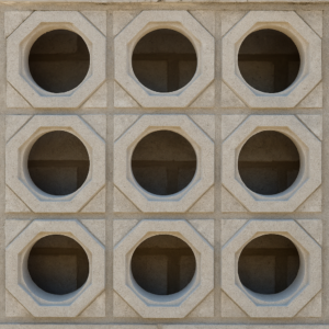 Octagon 3D Vent Blocks